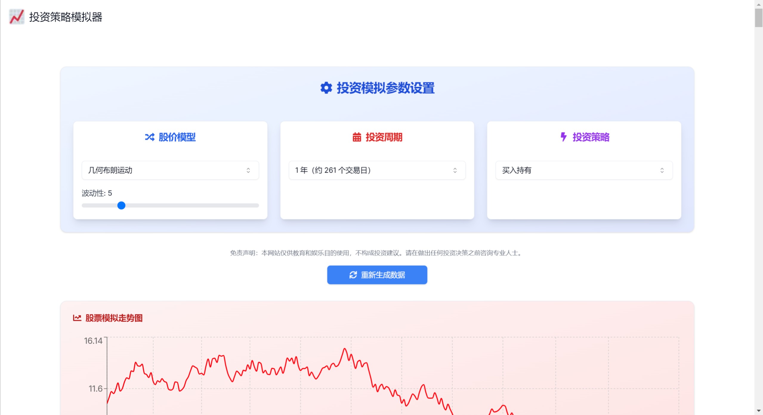 投资策略模拟器主要功能与特点