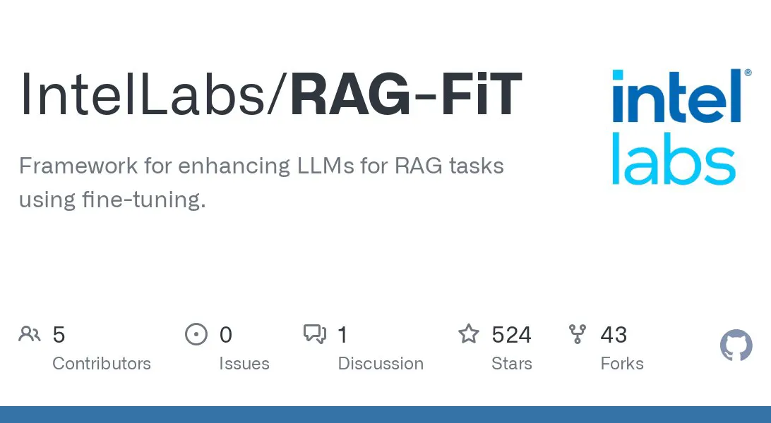 RAG-FiT：通过微调来增强LLM RAG能力的框架