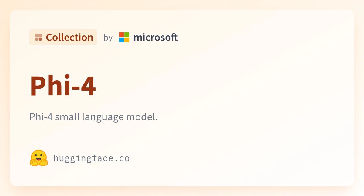 微软推出了两款新模型：Phi-4-Multimodal多模态模型和Phi-4-Mini文本模型