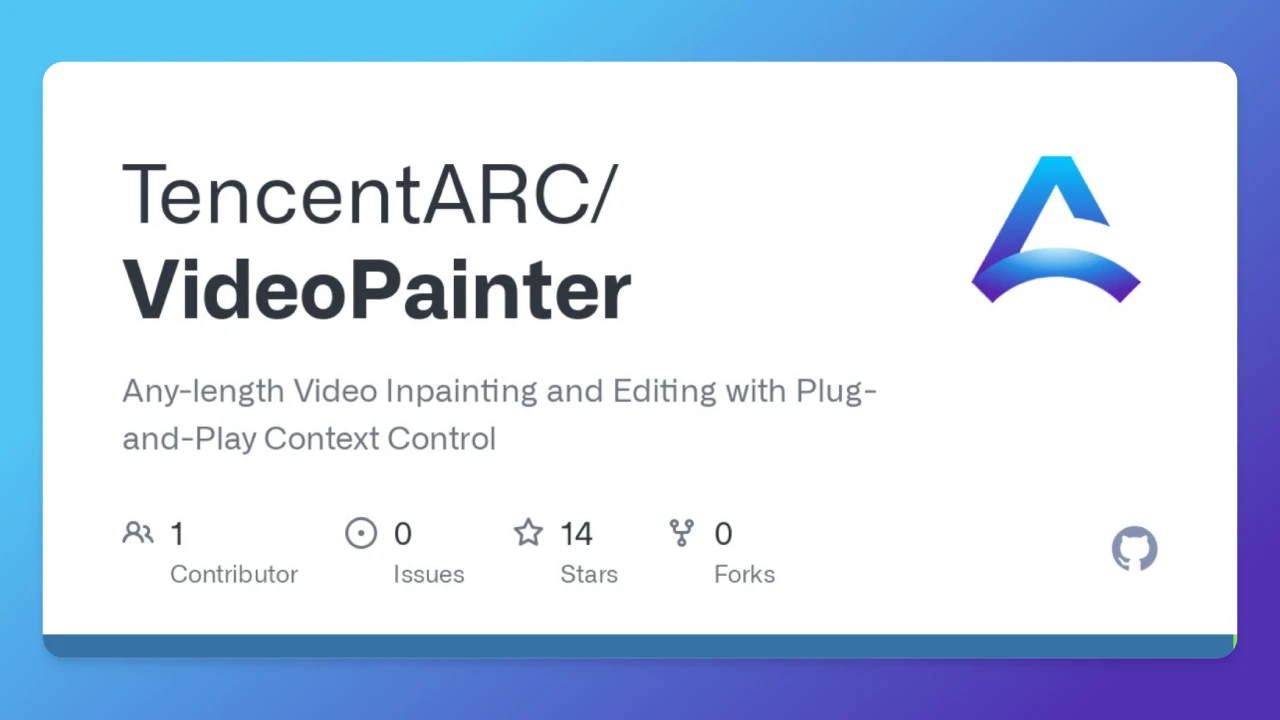 VideoPainter：腾讯等开源的支持任意长度视频修复编辑工具，支持通过文字指令实现视频编辑